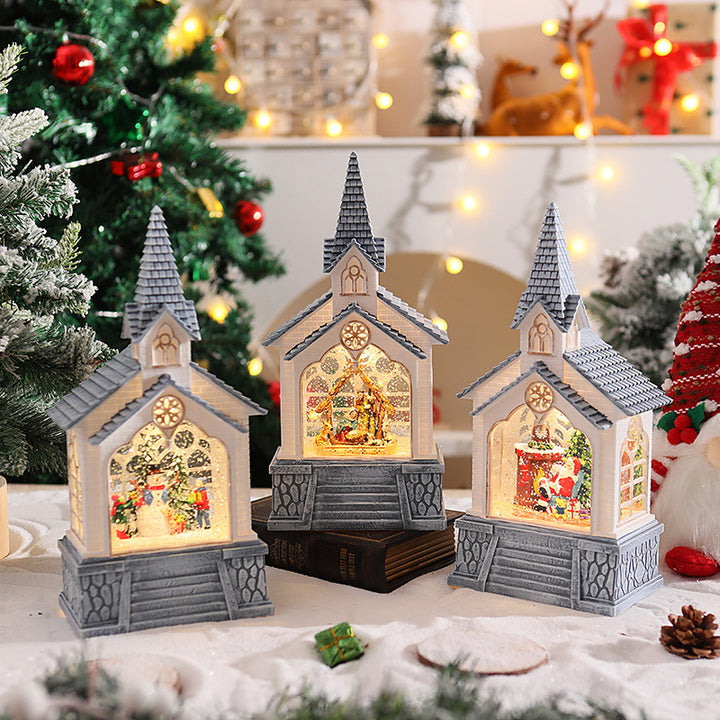 Beleuchtete Weihnachtsdekoration Karnz