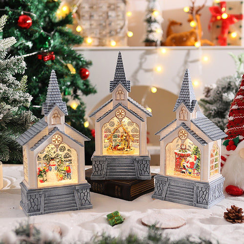 Beleuchtete Weihnachtsdekoration Karnz
