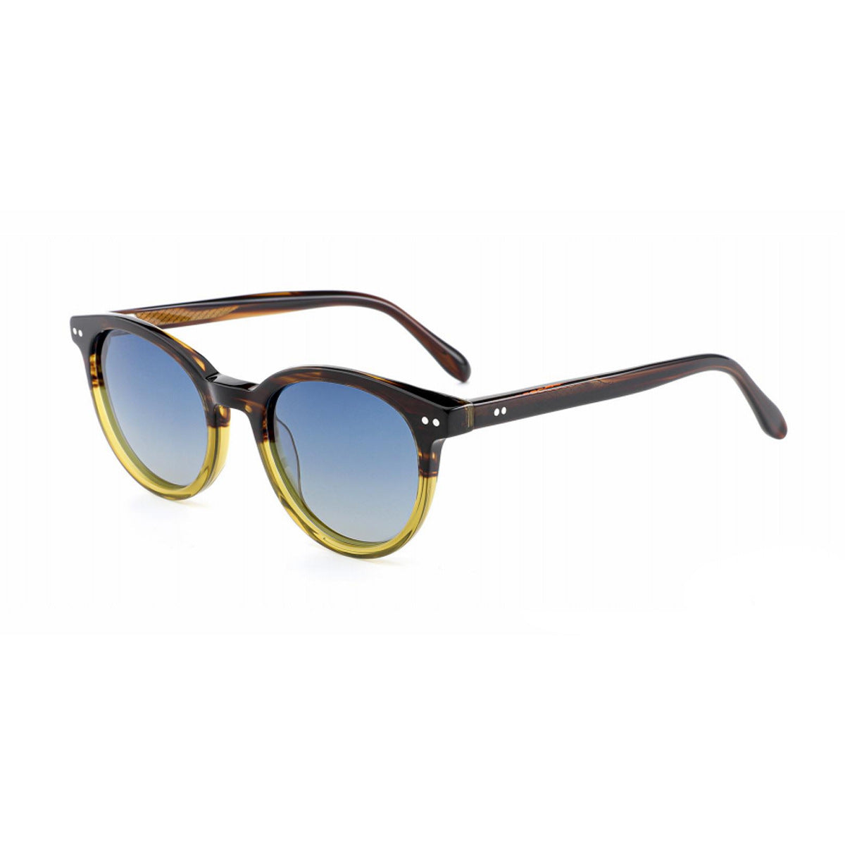 Damen stilvolle Rundschnitt-Sonnenbrille Karnz