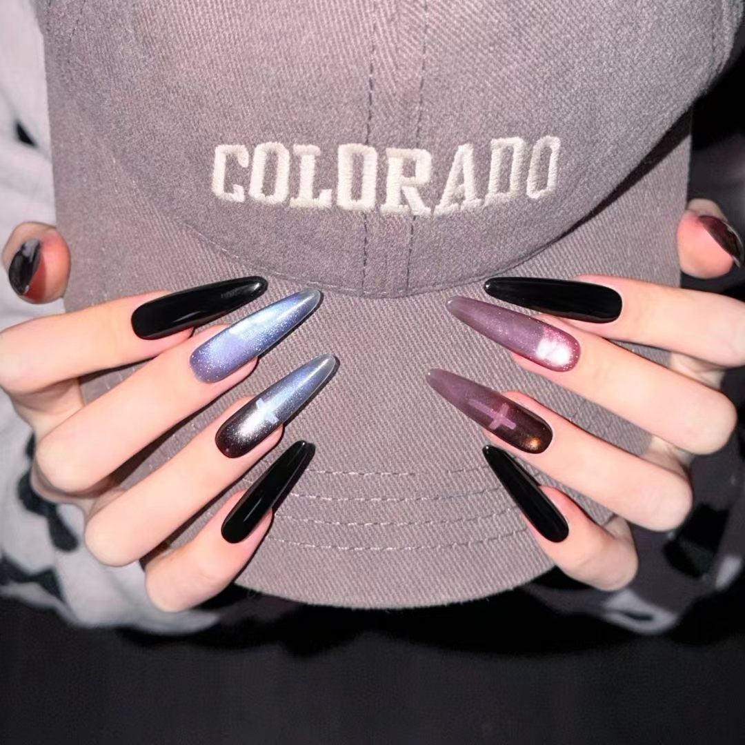 Stiletto Press-On Nagelverlängerungen Karnz