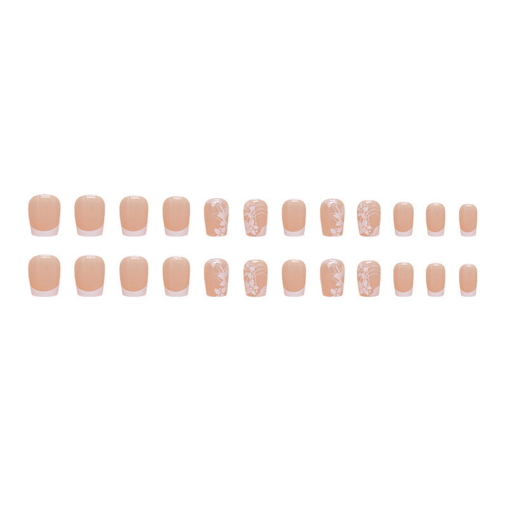 Blumen Design Presse-On Nagelspitzen Karnz