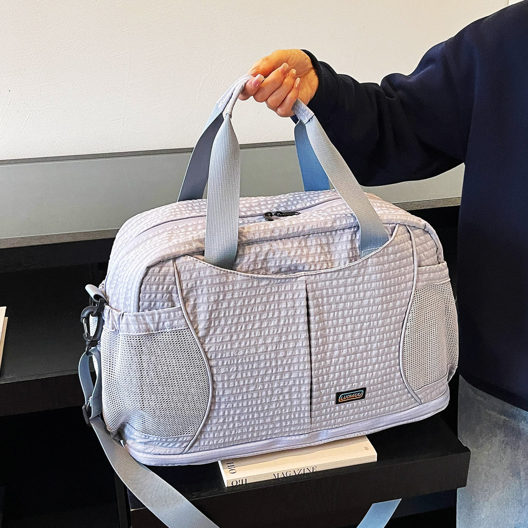 Texturiertes Sport-Duffle-Karnz