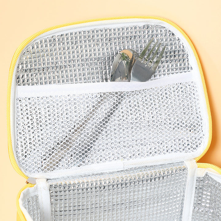 Isolierte Lunchbox mit lustigem Fahrzeugdesign