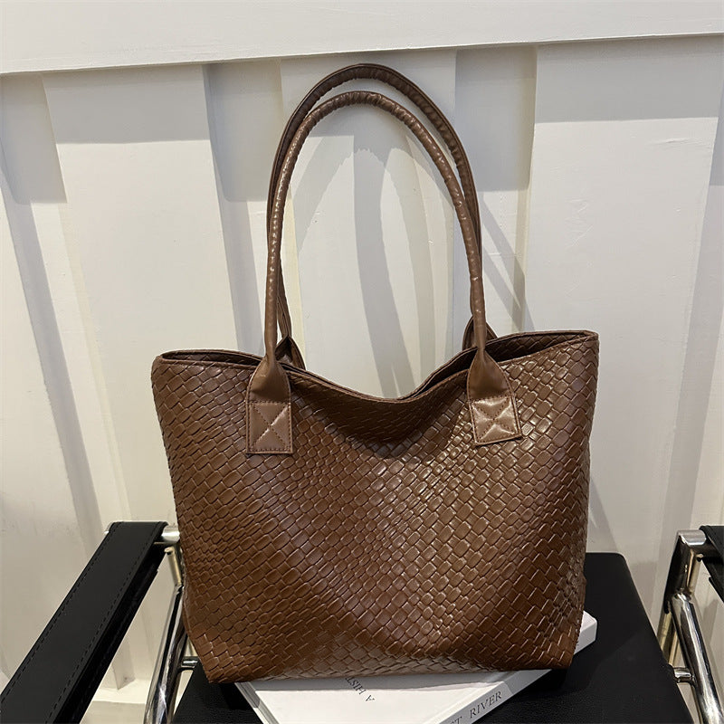 Gewebte strukturierte Tote-Handtasche