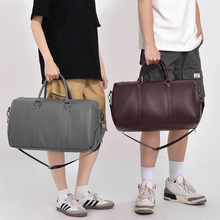 Premium-Leder-Reise-Duffel Karnz