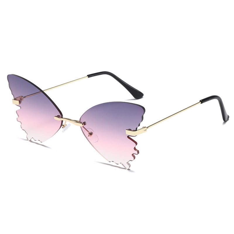 Damen Sonnenbrille im Schmetterlingsdesign mit UV-Schutz Karnz