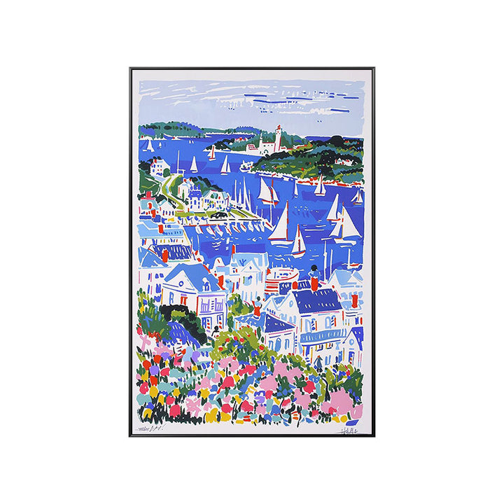 Küstenlandschaft Leinwand Wandkunst