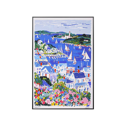 Küstenlandschaft Leinwand Wandkunst