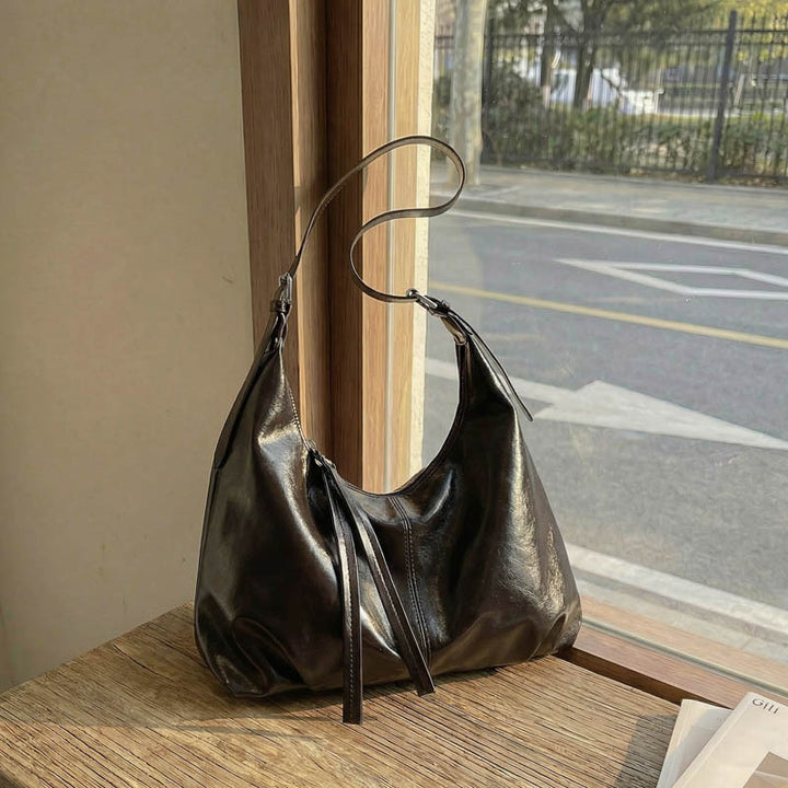WoLuxurious Weiche Leder Schultertasche Karnz