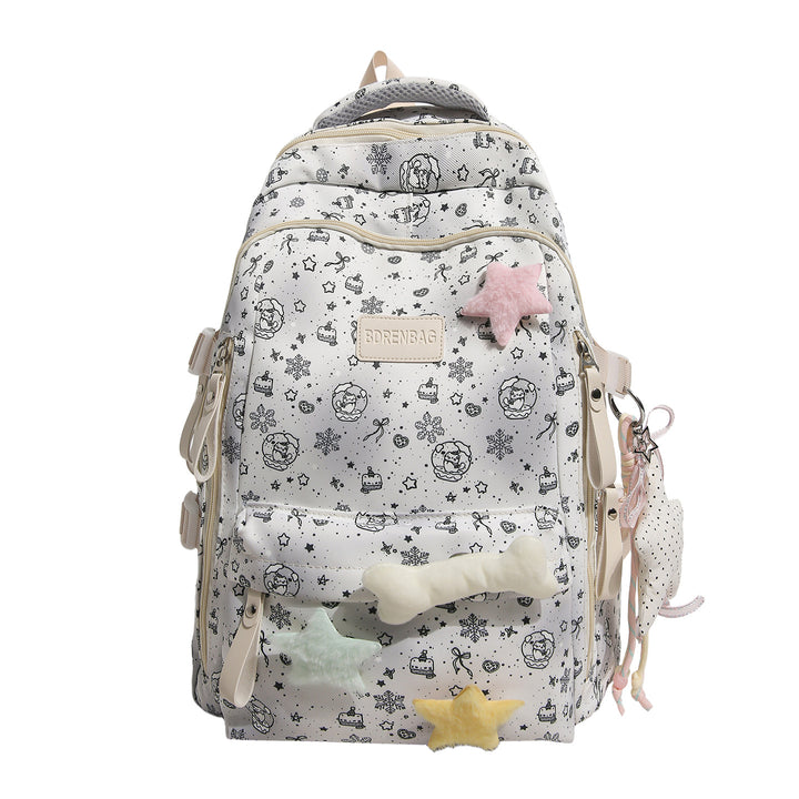 Künstlerisch gemusterter Rucksack Karnz