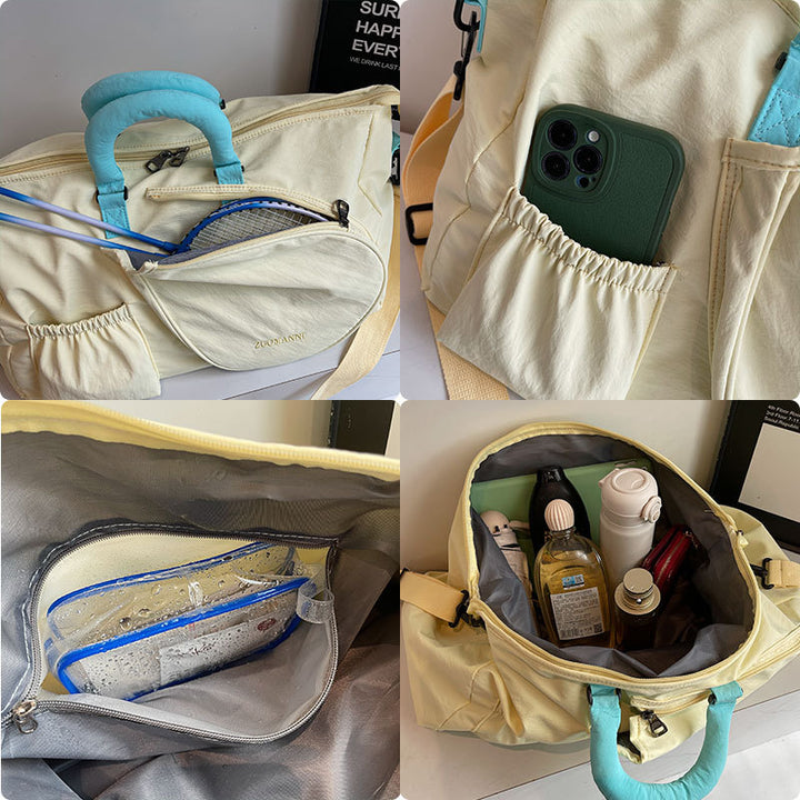 Multifunktionale Reisetasche mit verstellbaren Trägern