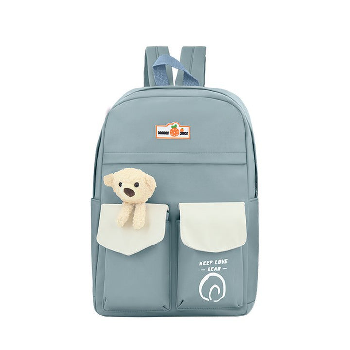 Süßer Plüschbär-Themen Schulrucksack Karnz