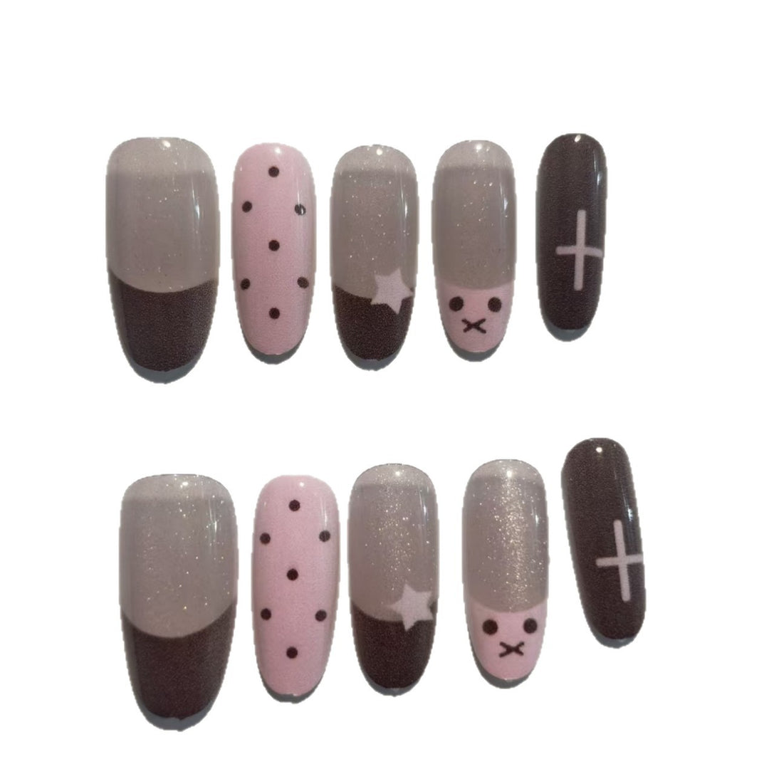 Kreatives Press-On Nagelset Karnz