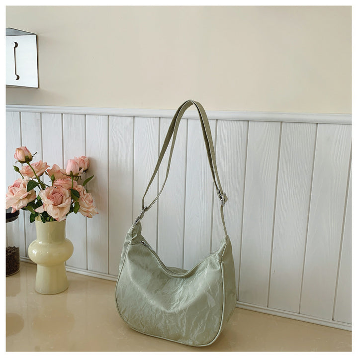 Zeitgenössische Weiche Leder Schultertasche Karnz