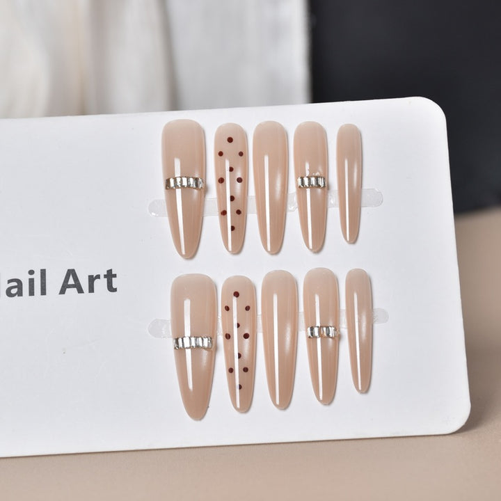 Premium Stiletto Press-On-Nagelverlängerungen Karnz