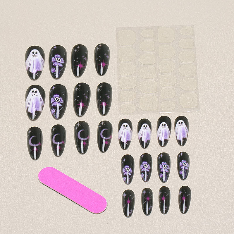 Gothic-Themen Künstlerische Press-On Nagel Set