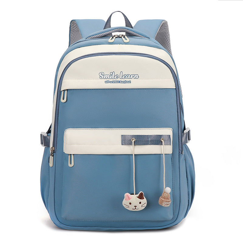 Niedlicher katzenmotivierter Schulrucksack