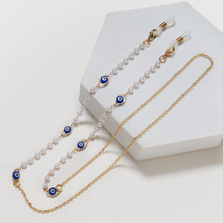 Chic Geometrische Brillen Kette Karnz