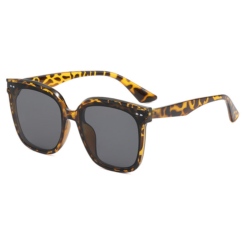 Damen oversized Design-Sonnenbrille mit animalischem Muster Karnz