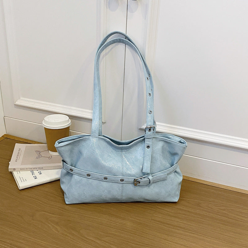 Glänzende Lackleder-Tote Bag
