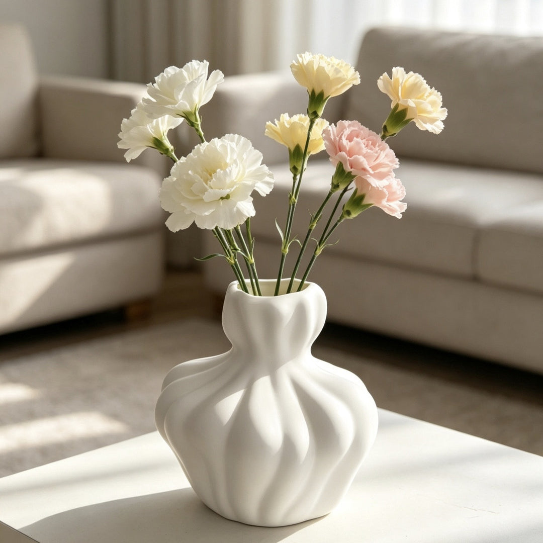 Abstract Skulptural Dekorative Vase Karnz