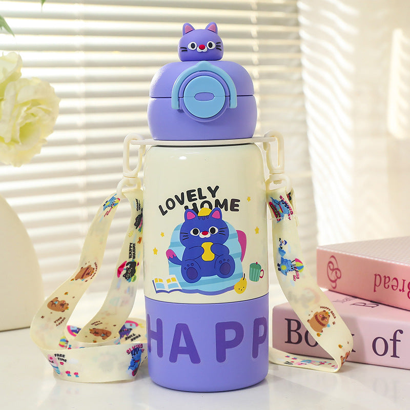 Damen Isolierte Wasserflasche mit tierfreundlichem Design Karnz