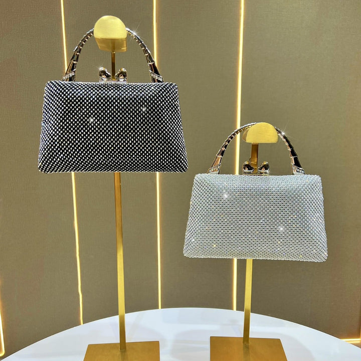 Kristallbesetzte Abendhandtasche