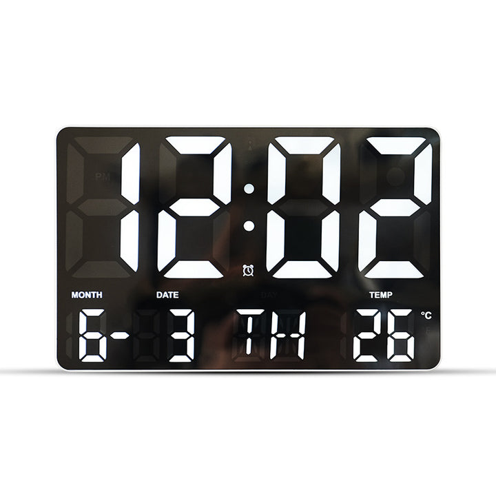 Digitaler Wandwecker mit Multifunktionalem Led-Display Karnz