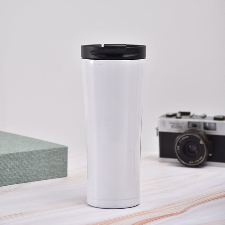 Damen eleganter Isolierkaffee-Becher mit praktischem Deckel Karnz