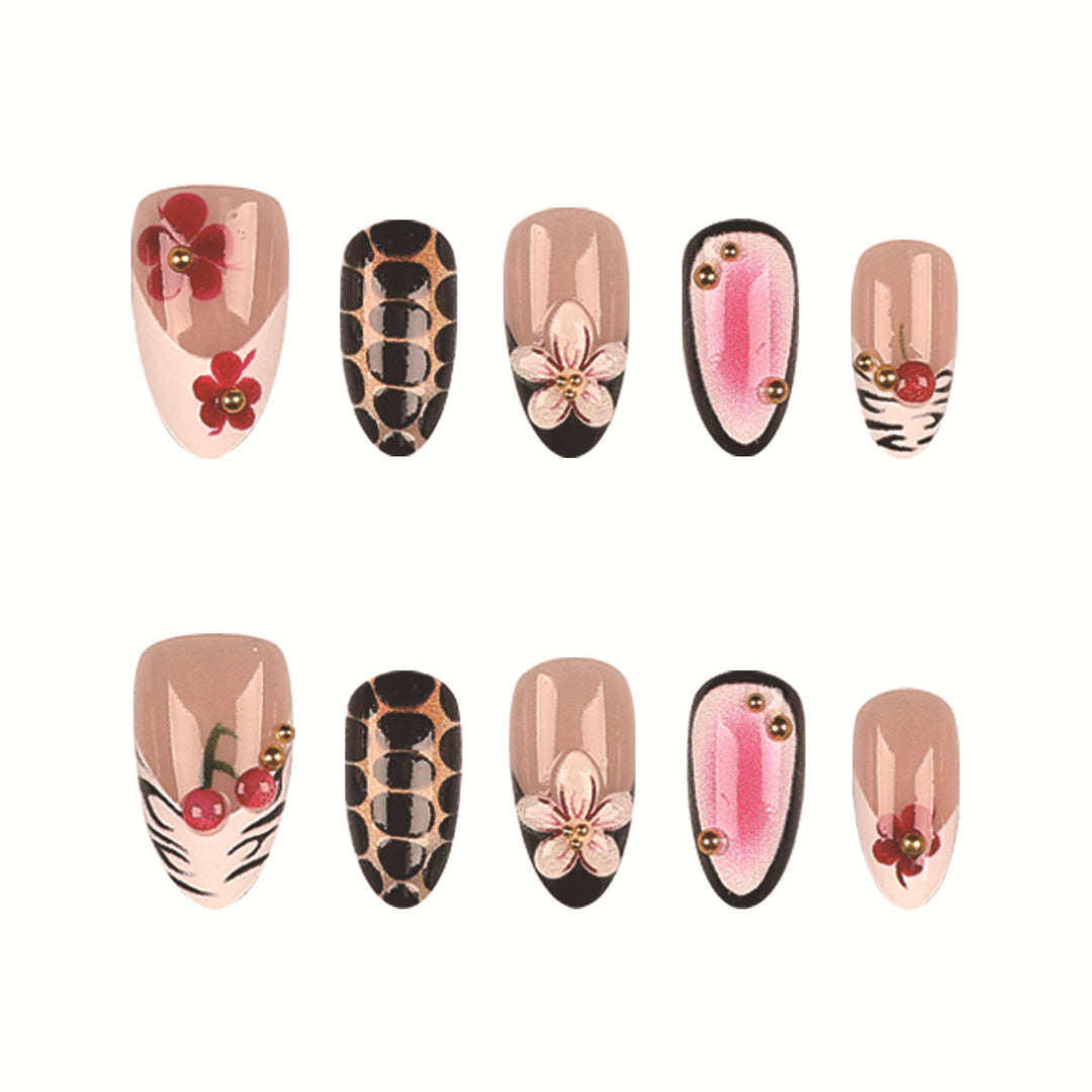 Künstlerische Nagelspitzen Set