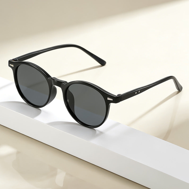 Klassische Rundrahmen-Sonnenbrille Karnz