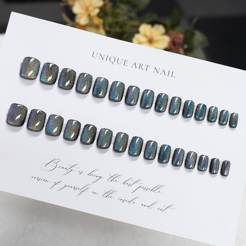 Glänzendes Acryl Press-On Nagel Set