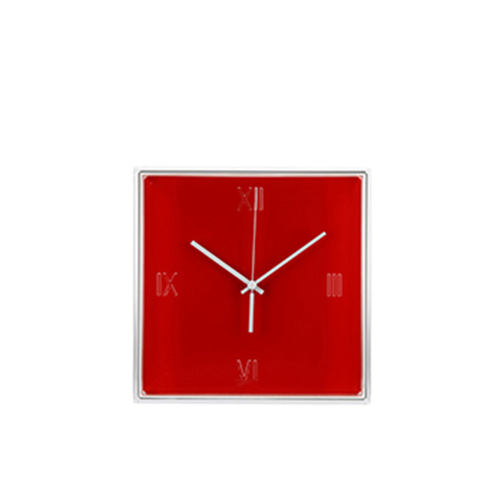 Moderne quadratische Wanduhr