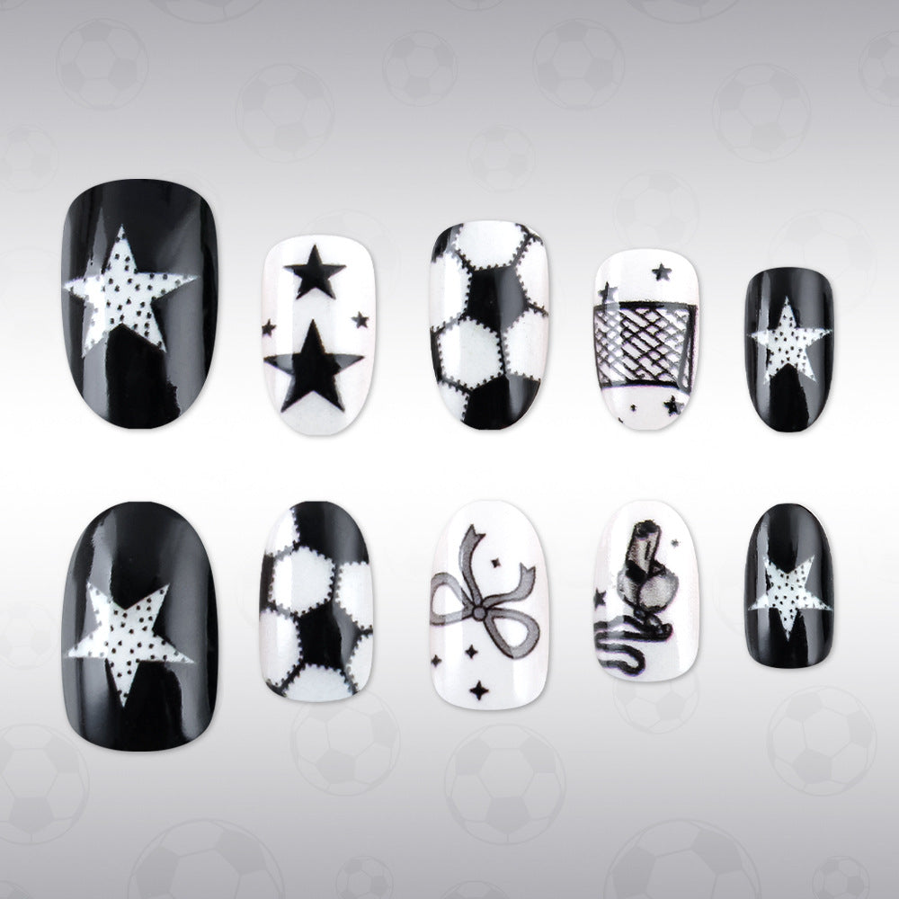 Sportliche Animierte Nagelkunst Karnz