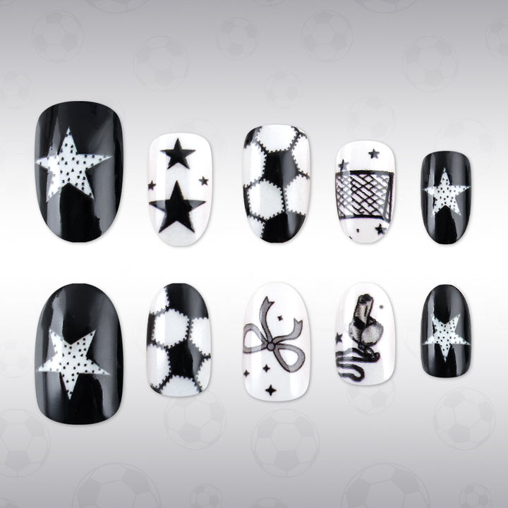 Sportliche Animierte Nagelkunst Karnz