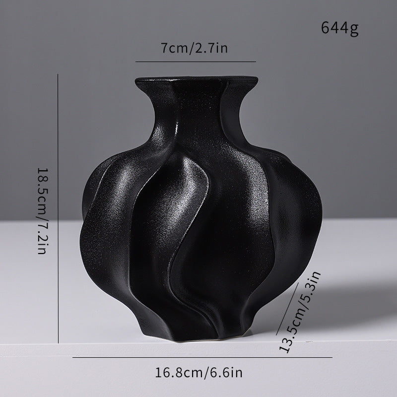 Künstlerische Keramikvase Karnz
