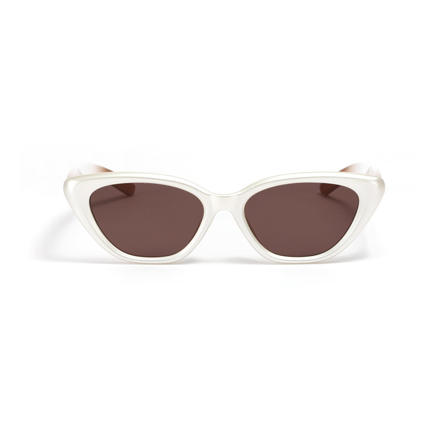 Damen Cat-Eye Sonnenbrille mit transparentem Design Karnz