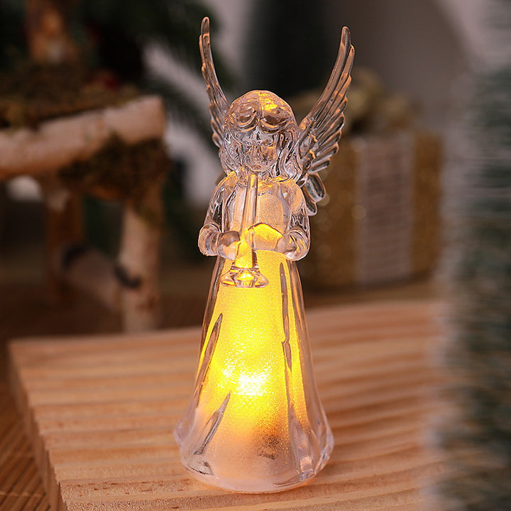 Elegante LED Engellichtfigur Karnz