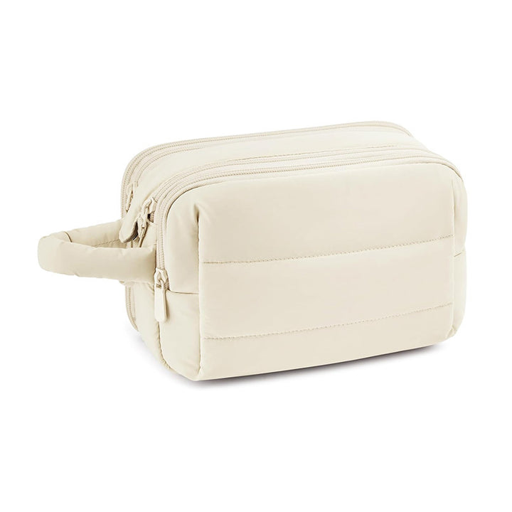 Kosmetik-Organizer Tasche mit Mehreren Fächern und Abnehmbarem Innenfach Karnz