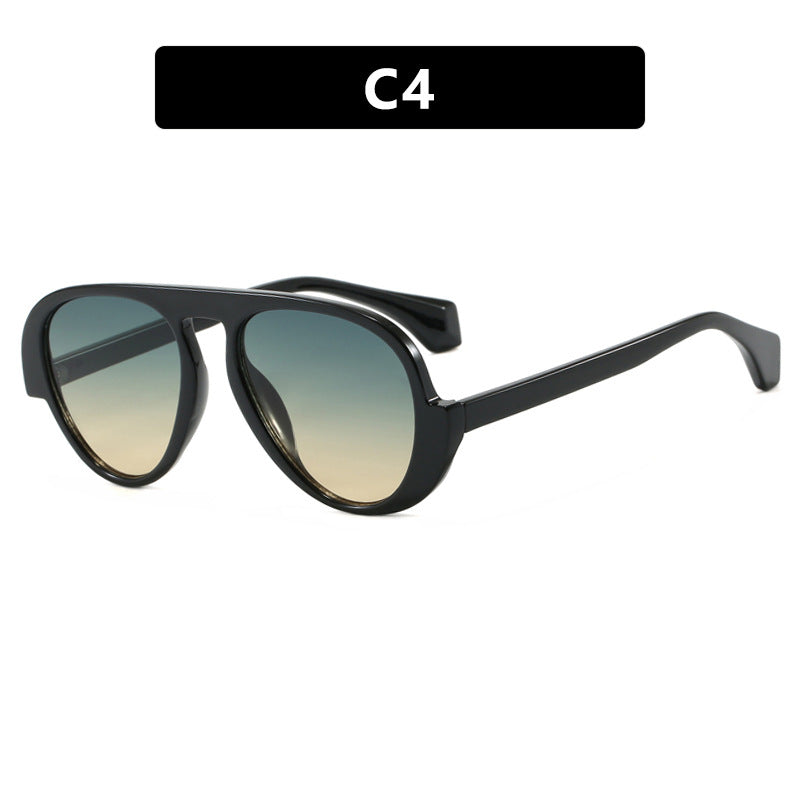 Damen Sonnenbrille mit einzigartigem Retro-Rahmen und UV-Schutz Karnz