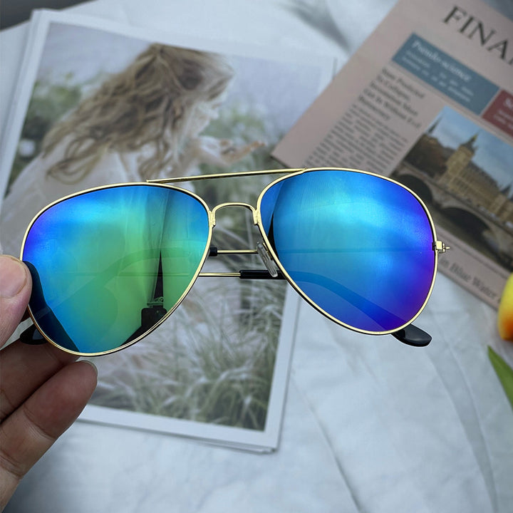 Vintage-inspirierte Pilotenbrille Karnz