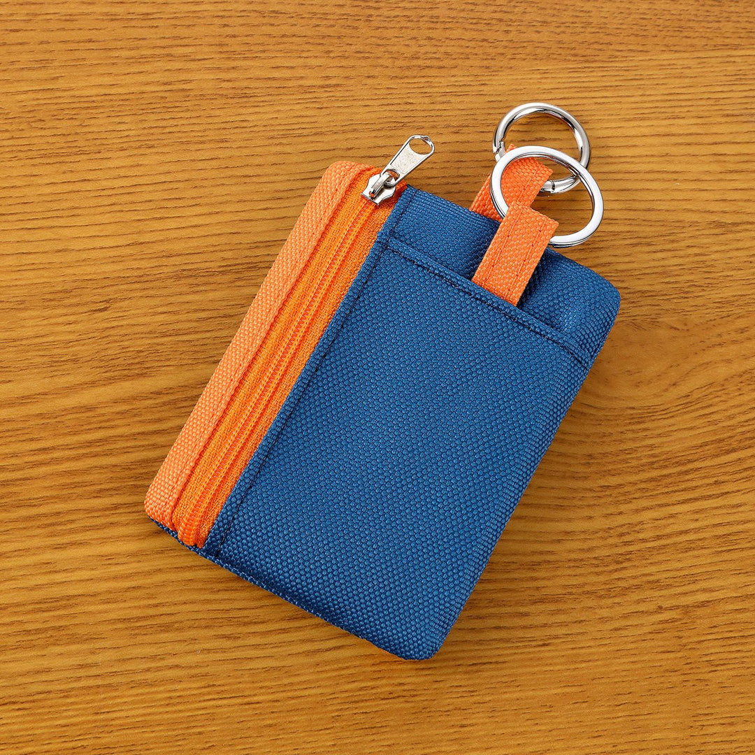 Kompakte Reißverschluss-Münztasche
