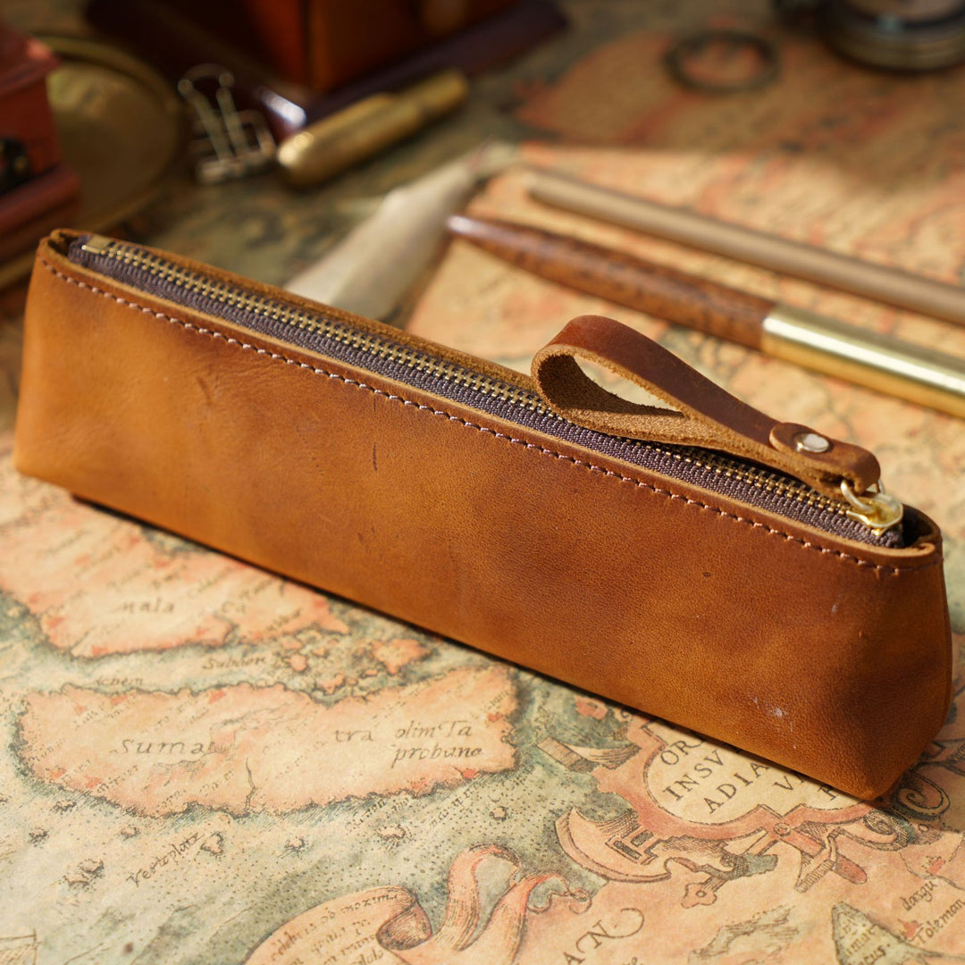 Premium Leder Bleistiftetui