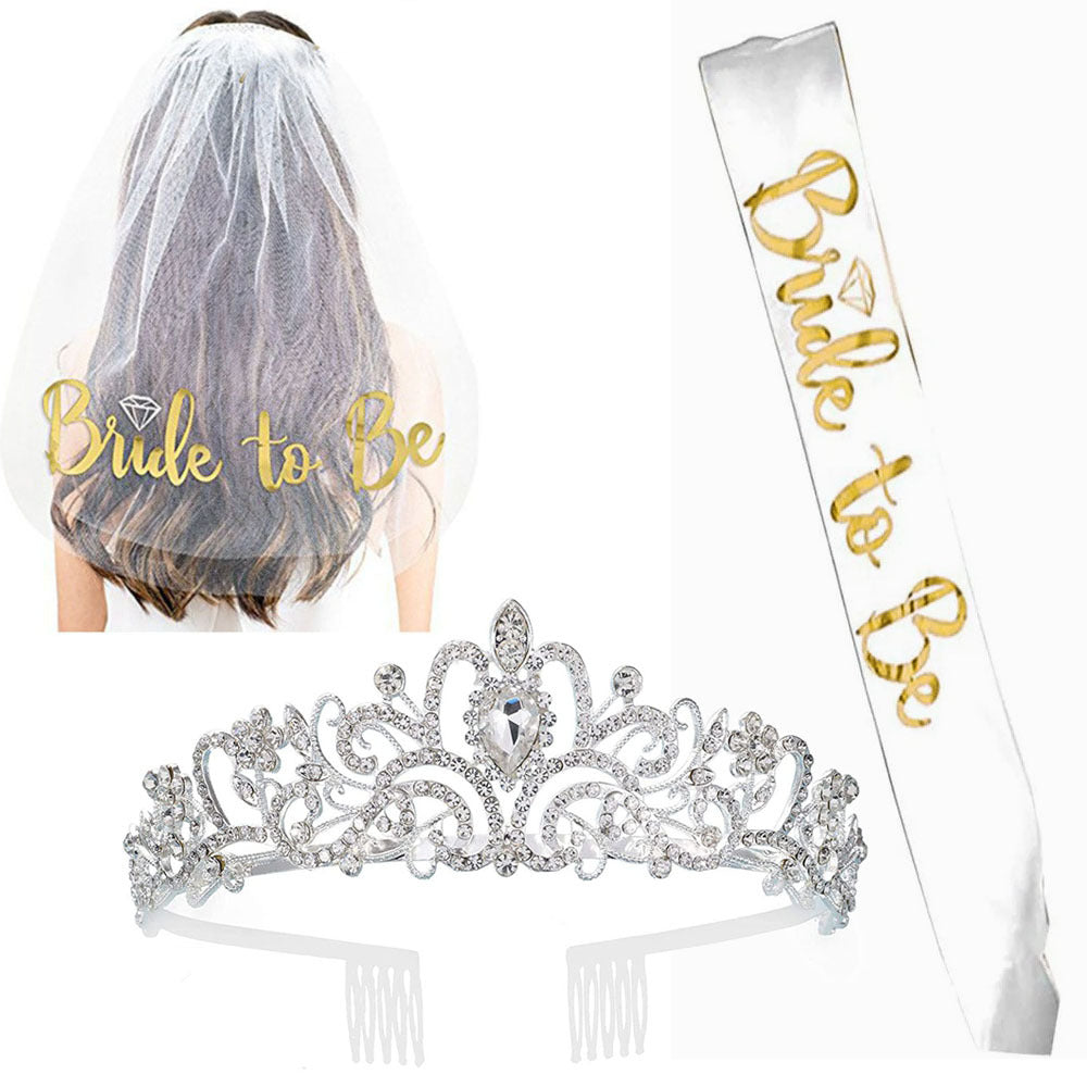 Damen Braut-Accessoires Set Karnz