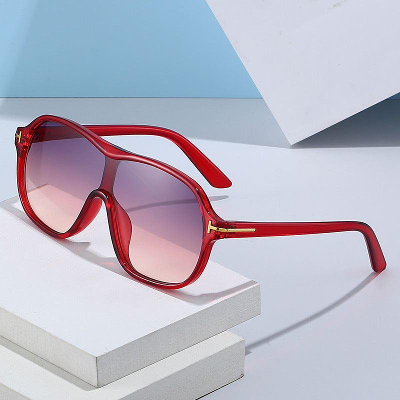 Damen modische Fahrrad-Sonnenbrille im angesagten Oversize-Design Karnz