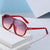 Damen modische Fahrrad-Sonnenbrille im angesagten Oversize-Design Karnz
