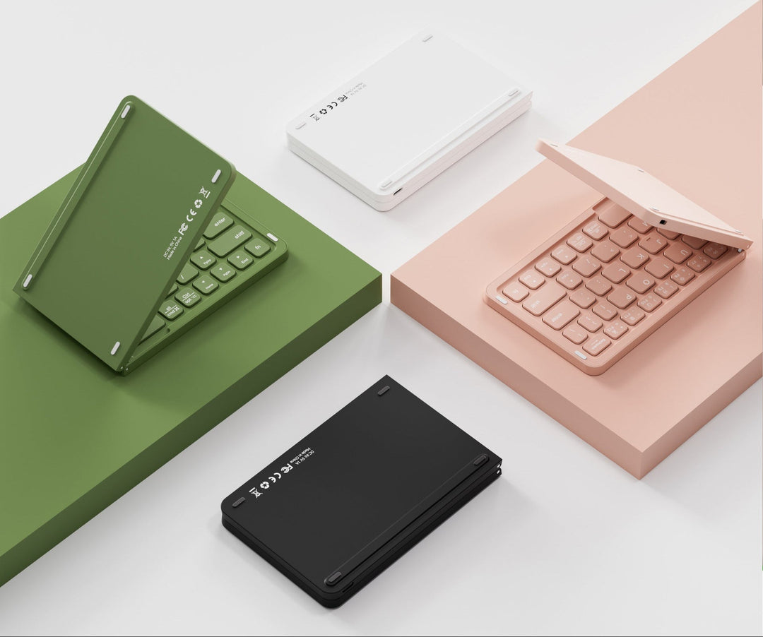 Ultra-Tragbare Bluetooth-Tastatur mit Multi-Geräte-Kompatibilität Karnz
