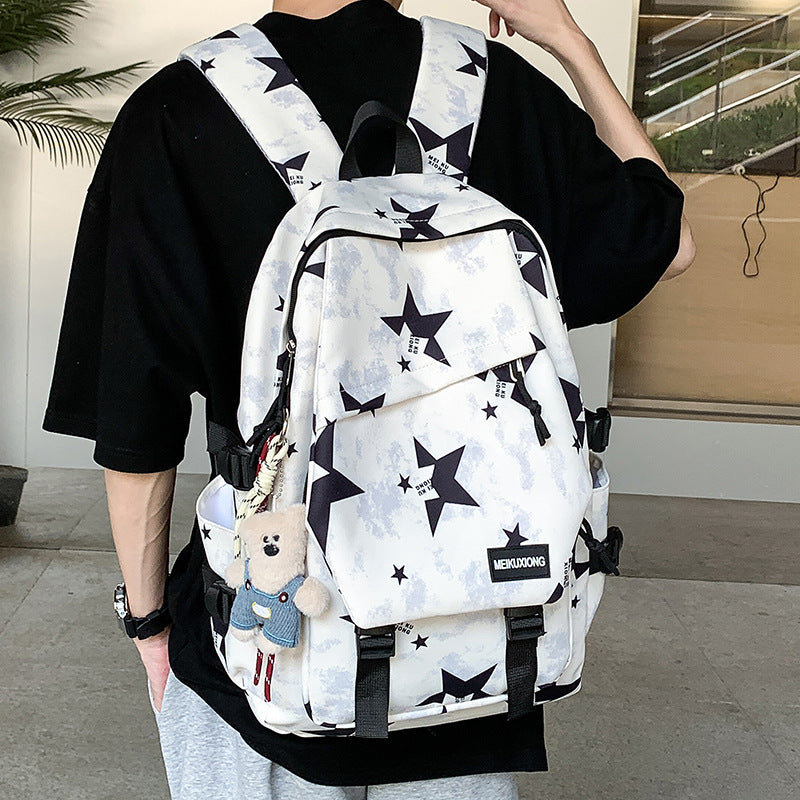 Spaß Sternmuster Rucksack Karnz