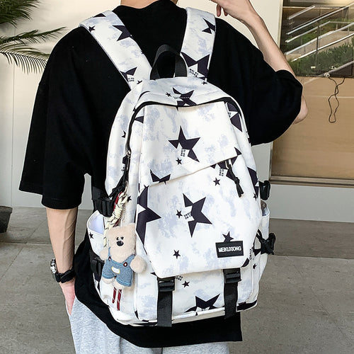 Spaß Sternmuster Rucksack Karnz