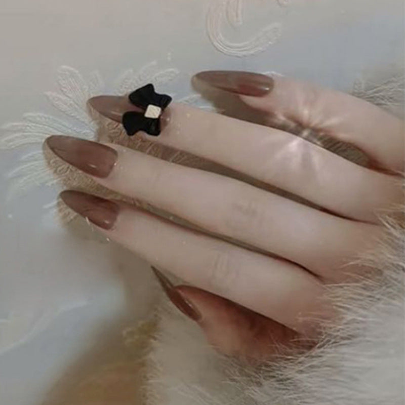 Elegantes verstellbares Press-On-Nageldesign